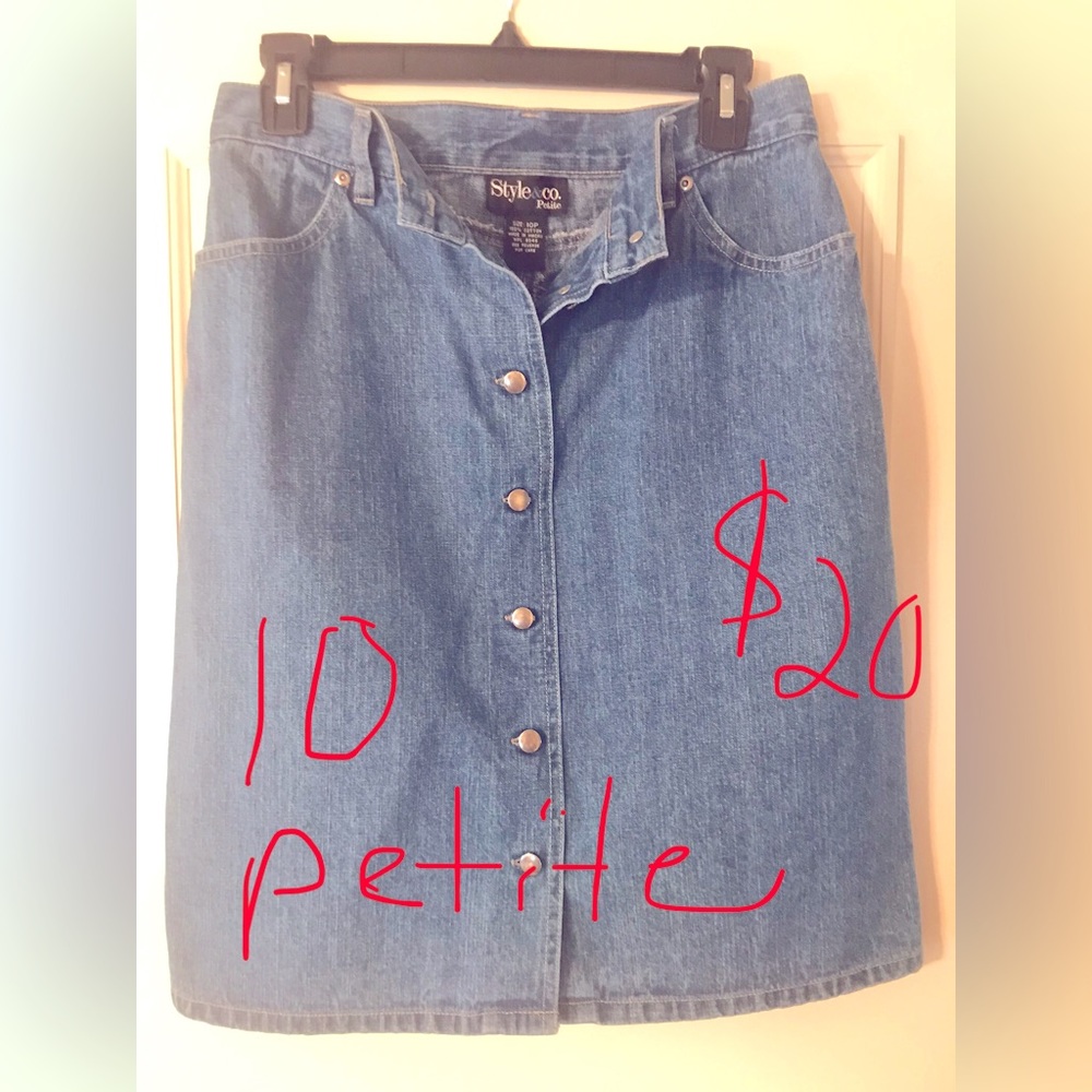 Jean Skirt